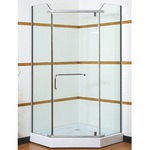 Douchecabine Vonato, Purevia, zilverkleurig frame