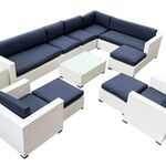 Loungeset Vonato, Elytra, wit