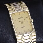 Gouden Geneve dames horloge