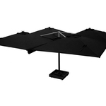 Parasol Paralux, Bravira, zwart