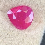 Natuurlijke Robijn – Burma (Myanmar) | 0.77ct, Rood