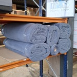 6x Rol Stof voor zomerdekens | 100% katoen, Antraciet