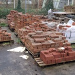 Partij diverse metselstenen op 6x pallet