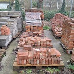 Partij diverse metselstenen op 5x pallet