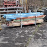 Partij metselprofielen in transportbok