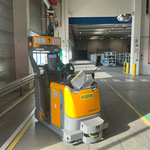 Elektro trekker Jungheinrich, EZS-350-A-FTF, geel, bouwjaar 2018, elek