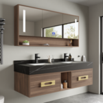 Badkamermeubel Vonato, Ardène 150, hout decor