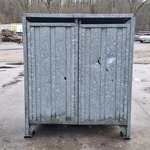 Metalen opslagcontainer