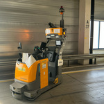 Elektro trekker Jungheinrich, EZS-350-A-FTF, geel, bouwjaar 2018, elek