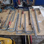 10x Lijmklem o.a. Bessey