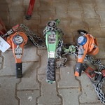 3x Kettingtakel 2x Eller