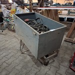 Gereedschapskruiwagen op luchtband Matador