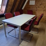 Kantinetafel met 10x stoel