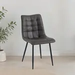 4x Eetkamerstoel Benoa, Donkergrijs / Antraciet, 2024