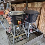 2x Stroompaddestoel Bos  , Midi hoog, bouwjaar 1997 en 2000