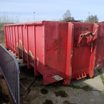 Haakarm afzetcontainer