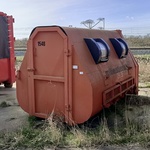 9 m³ Gesloten afzet container, 2011