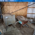 Kruiwagen met gereedschapskruiwagen op luchtband o.a. Matador