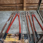 5x Diverse boutenschaar