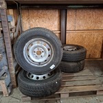 4x All-season band op velg Goodride, SW 612, 215/70R15C