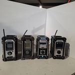 4x Bouwradio, Makita
