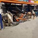 Partij onderdelen t.b.v tuingereedschap , O.a Stihl, Husqvarna En Stig
