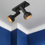 2x Plafond spot Bundle Anne Light, 3336ZW, zwart goud, Nieuw in doos