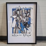 Afbeelding in lijst / Art print, Herman Brood