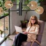 Hanglamp Constellation Steinhauer, 3805ME, zwart goud, Nieuw in doos