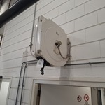 3x Slanghaspel, waarvan 2x lucht en 1x olie Samoa, Reelmaster