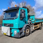 Vrachtwagen, VOLVO, FE S 4X2R, 2008, met kraan, HIAB 144Ds-2 Hiduo