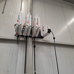 2x Slanghaspel, waarvan 1x water en 1x olie Samoa, Reelmaster