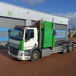 Vuilniswagen Zijlader DAF, CF330 FAN opbouw Translift systeem, bouwja