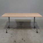 5x Verrijdbare vergadertafel