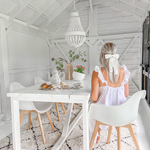 Hanglamp Ella Mexlite, 10191W, wit, bouwjaar 2025