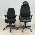 4x Bureaustoel, O.a Malmstolen
