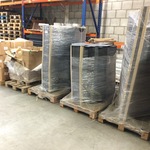 5x Pallets Inpakmateriaal