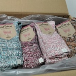 Ca. 28x Paar kleurige dames sokken, Apollo