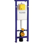 Toilet reservoir, Schwab, Duplo WC 380