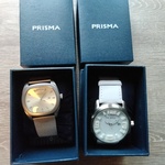 1 Dames en 1 heren horloge Prisma