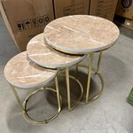 3-Delige bijzettafel