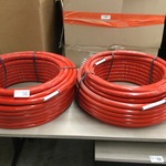 2x Meerlagenbuis met mantel, Belrad Belpex, rood