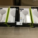 4x Douchekoppen, AquaSu, Tola, chroom