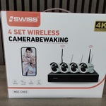 Draadloze wifi camera set met 4 camera’s, Swiss, MGC-CH03