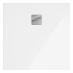 Douchevloer 80×80 cm, Villeroy & Boch, Newo, wit alpine