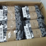 Ca. 120x Paar dames sokken, Apollo, zwart/wit