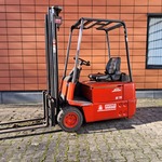 Heftruck, Linde, E15, Rood