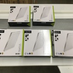 5x Hoofddouchekop vierkant, Aqua Su, Tratus