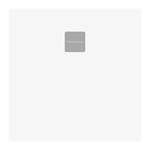 Douchevloer 100×100 cm, Villeroy & Boch, Newo , wit