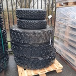 3x Vrachtwagenband en 2x terreinband, Michelin/Continental